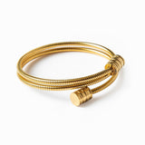 Twister Zlatý náramek