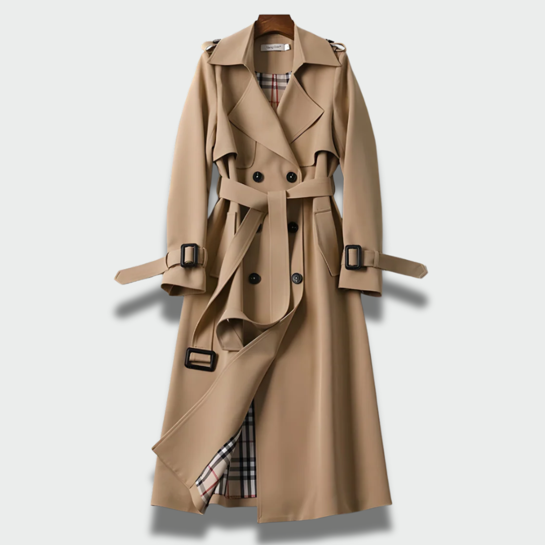 Aistė | Klasikinis rudeninis trench paltas