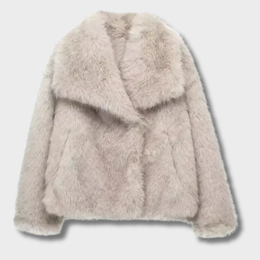 Dalia | Prabangus dirbtinio kailio paltas