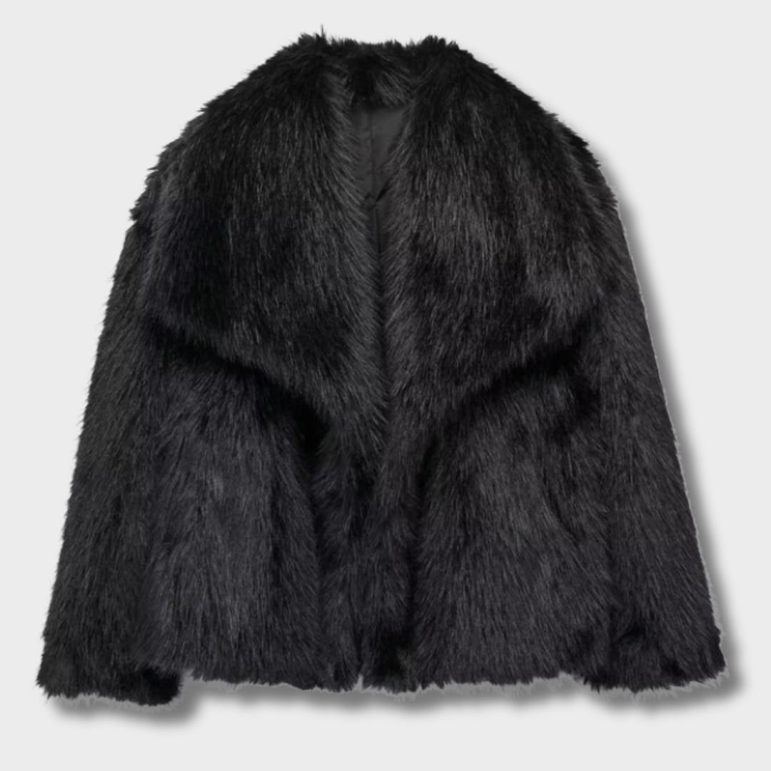 Dalia | Prabangus dirbtinio kailio paltas