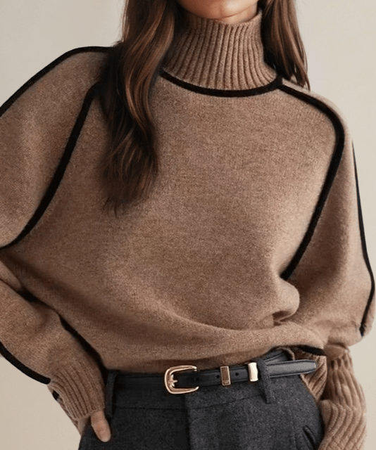 Adéla | Svetr s vysokým límcem