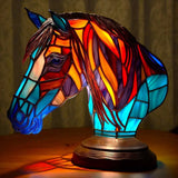Dama | Lampa ve vitrážích