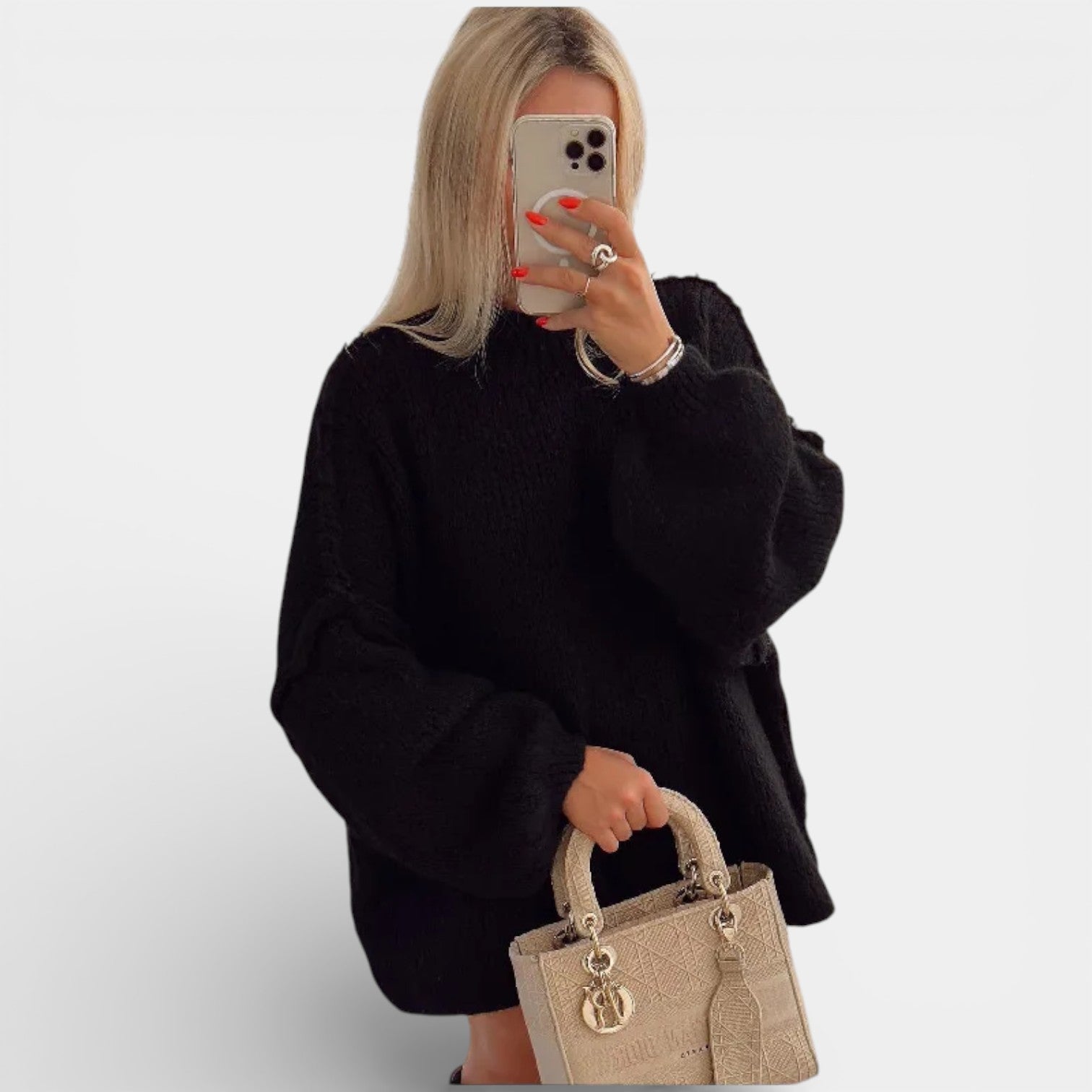 Alena | Rolákový streetwearový svetr