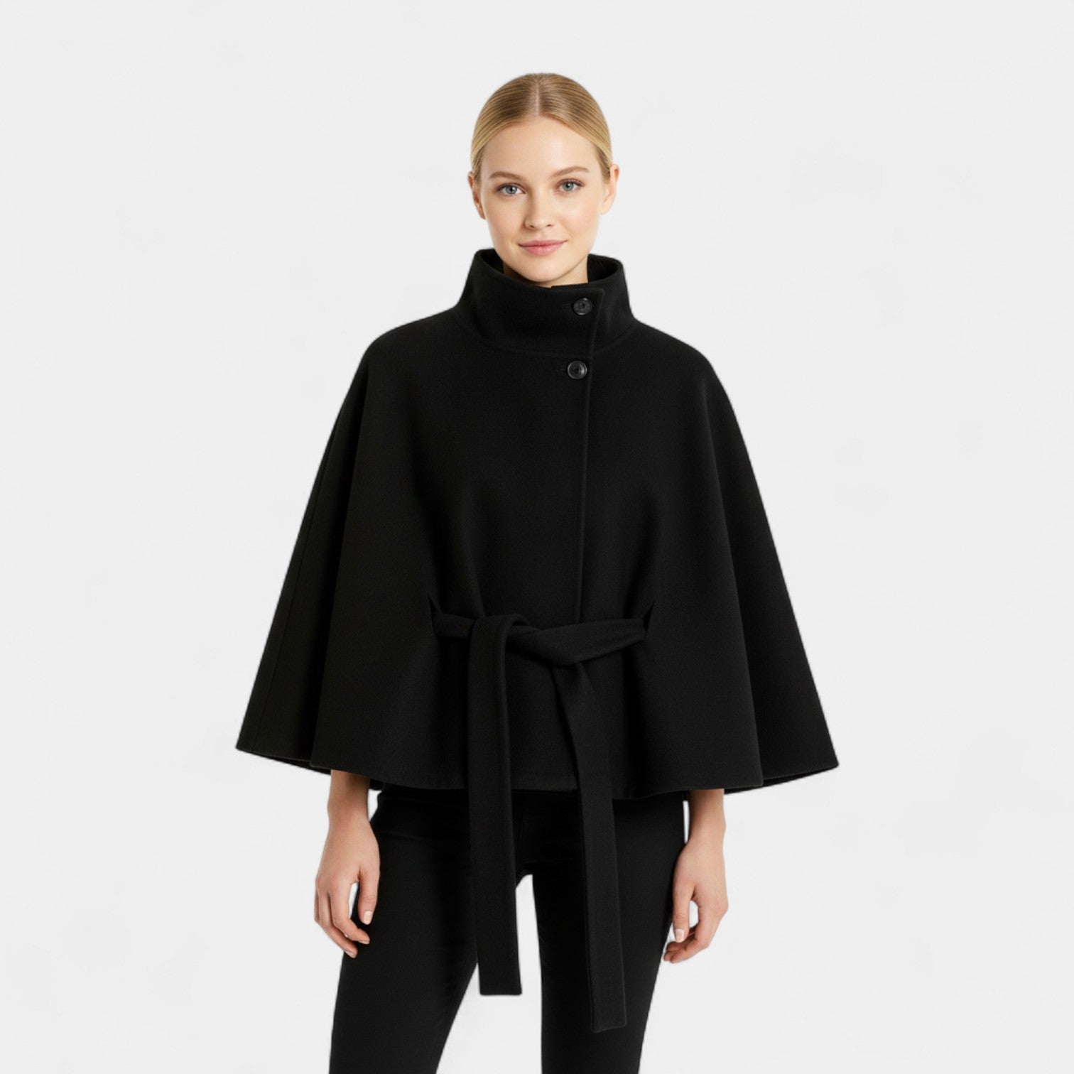 Ivanna | Elegantní dámský kabát s vysokým límcem