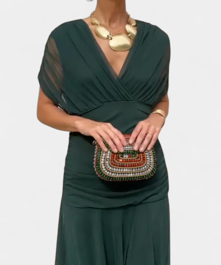 Eryzziah | Elegantní šaty s květinovým potiskem