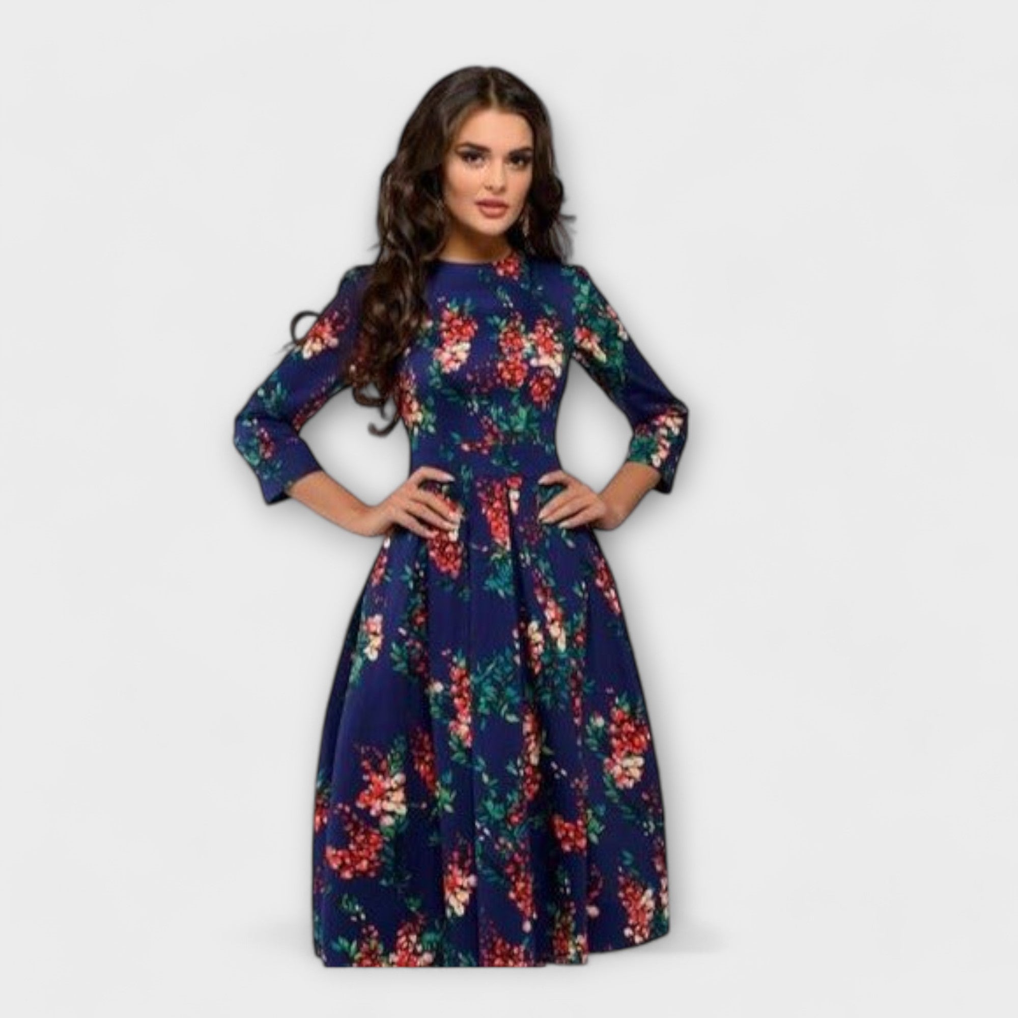 Retrozo | Elegantní šaty do půli lýtek
